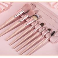 兰蓓雪化妆刷套刷超柔软新手力荐散粉刷眉刷细节刷抓粉力强不吃粉 8支蜜桃粉套刷(不含包)