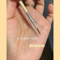 泪沟勾线笔细节遮瑕刷子眼线刷唇刷遮痣遮痘印卧蚕平价化妆工具女 [普通款]1支遮泪沟神器 仅以上款式