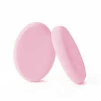 帕瑞诗椭圆粉扑海绵美妆蛋化妆球芝士气垫粉扑超大蛋蛋粉扑巨软 椭圆粉色2个装
