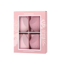 泰国Mistine蜜丝婷美妆蛋超软不吃粉化妆海绵水滴斜切粉扑4只装 Q弹细腻美妆蛋-4只装