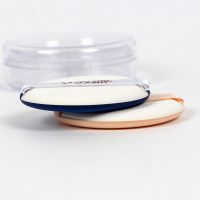 气垫粉扑BB霜粉底专用化妆海绵粉饼CC霜2片装带收纳盒美容工具