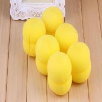 少年派林妙妙邓小琪王玉雯同款海绵卷发球卷发器甜甜圈可带睡觉卷 黄色(6个装)