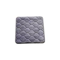 实木沙发垫防滑加厚四季通用老式办公真皮沙发春秋长椅毛绒坐垫 雅典素灰直边50*50