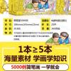 简笔画5000例涂色书画画本儿童学画画 儿童涂鸦本涂色宝宝书籍 简笔画* 加厚[适合幼儿]