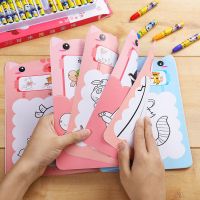 水彩笔专用马克笔画本填色画册本绘画本儿童幼儿园图画本涂色套装 儿童彩笔画随机1本[不含笔]