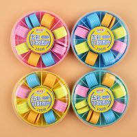 100片圆片彩色计数片小学一年级学生数学加减法学具小圆片塑料片 [100片]2.5cm圆片/外盒随机