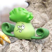 植物大战僵尸玩具2全套手办神秘埃及公仔菜问回旋镖法老僵尸 菜问 手办