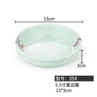 仿瓷异形个性创意盘子耐摔点心盘凉菜小吃碟鱼盘商用密胺塑料餐具 354
