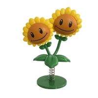正版植物大战僵尸玩具可发射太阳花能量向日葵弹簧太阳花 散装双胞向日葵[不可发射]