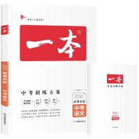 2022版一本中考训练方案语文数学英语物理化学生物地理初三总复习 一本中考训练方案-2021版 语文