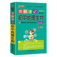 2022版PASS 图解速记初中生物地理初一初二会考资料初中地理生物 图书速记初中地理生物
