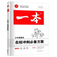 一本小升初语文数学英语名校冲刺方案毕业升学总复习资料真题 名校冲刺方案(老版) 英语