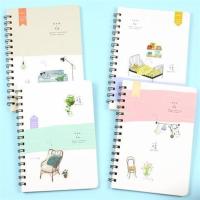 笔记本子文艺精致简约个性大学生创意小清新加厚复古女生款b5大号 A5/4本/转角遇见 发5本