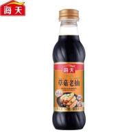 海天特级草菇老抽500ml/瓶家用小瓶酿造酱油炒菜卤味上色厨房调料 特级草菇老抽500[1瓶]