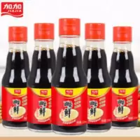 5瓶[加加]面条鲜酱油120ml小瓶装生抽酱油酿造酱油吃面凉拌炒菜 120mL