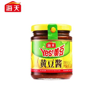 YES海天黄豆酱230g/瓶东北豆瓣酱农家风味大酱黄瓜蘸酱蒸炒焖蘸拌 230g海天黄豆酱1瓶