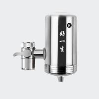 304不锈钢净水器水龙头净水器家用净水器过滤器自来水滤水器直饮 不锈钢整机一台包含一个陶瓷滤芯