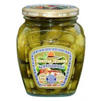 俄罗斯风味酸黄瓜小嫩黄瓜俄式风味腌制蔬菜泡菜500ml 500ml/瓶