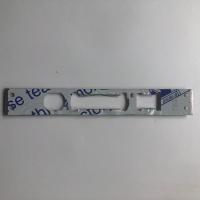 防盗门导向片加厚不锈钢门锁导向片门框扣板扣片锁片锁体配件通用 锁体24公分长3公分宽圆头扣片