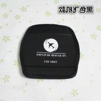 拉杆箱把手套行李箱配件弹力耐磨手柄保护套旅行箱拉杆手把套 黑飞机 均码