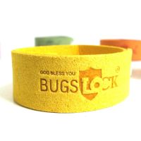 [5条装]BUGSLOCK驱蚊手环夏季防蚊避蚊脚链成人婴幼儿童 bugslock黄色 5条