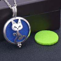 生命之树合金香薰项链女学生韩版简约ins锁骨链可爱吊坠项链 猫 单独购买项链