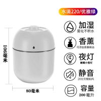 usb加湿器家用卧室小型迷你静音大雾容量空气学生喷雾车载香薰机 基础款[颜色款式随机] 套餐一:USB数据线+1根棉棒