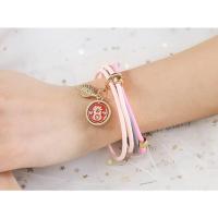 防蚊手链条形驱蚊手环情侣款男可爱小学生儿童女孩夏天神器男生 牛转乾坤负离子驱蚊手环粉色一对