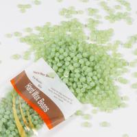 蜜蜡脱毛套装加热融蜡机撕拉式热蜡拔毛100g蜡豆美容院私处巴西蜡 100g芦荟 含10木片