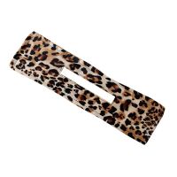 2021新款蝴蝶结懒人扭扭盘发器丸子头后脑勺印花魔术夹盘发神器 豹纹2号