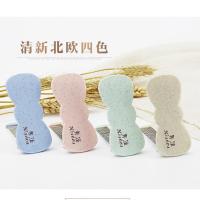 创意蝴蝶结密齿梳子韩版女学生镜梳套装2合1梳子便携折叠随身梳子 蝴蝶结镜梳[随机1个装]