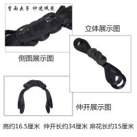 汉服发箍式假发古风方便简单 懒人发包古装发髻一体 宋制明制发髻 BB夹子FG2018款式