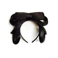 发箍假发一体百搭古风汉服新手手残党发髻懒人简单明制猫耳垫发包 F003蝴蝶结发箍