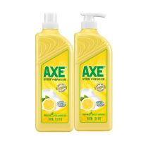 AXE斧头牌柠檬洗洁精除菌家用批发家庭装大桶果蔬清洗 柠檬两瓶