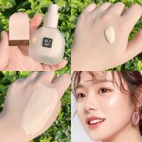 玛可安迪粉底液美妆大师光感无痕遮瑕持久控油防水不脱妆奶油肌 新款[010白暂肤色]