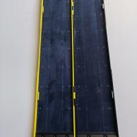 漂盒硅胶坐漂盒子线盒70厘米漂盒渔具盒 黄黑子线40厘米