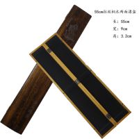 漂盒55/60/65/70浮漂盒 木制子线盒浮标盒漂盒木质主线盒实木桐木 55拉丝漂盒