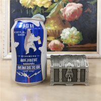 金属宝箱高档饰品收纳盒复古欧式韩国公主首饰盒送闺蜜同事小礼物 古锡[小号]#无锁