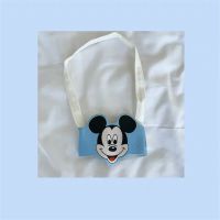 韩国可爱史努防水奶茶杯套小清新米妮情侣便捷手提环保杯套 米奇环保杯套