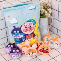 ins韩国布丁小黄鸡角落生物恐龙海狮抱枕仿真毛绒玩具超软少女心 面包超人 38*30cm4只小的