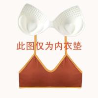 都市丽人内衣女学生韩版薄款无钢圈少女文胸发育期胸罩初中生显胸 内衣垫 均码70ABC75ABC80ABC