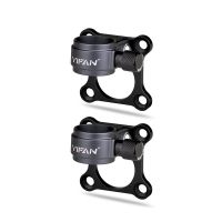 一帆精工钓箱伞架配件免拆卸镁铝合金加厚抗大风通用折叠鱼具配件 新款可折叠伞架2个(黑色)