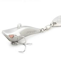 巨帝-战神夜袭金属VIB旋转亮片路亚饵假饵燕鲅鱼鲈鱼翘嘴通杀三只 7.5g银白(一只装包含邮费)