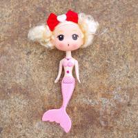 生日蛋糕装饰芭比娃娃迷糊娃娃摆件美人鱼娃娃121618厘米 16cm美人鱼带头饰随机一款