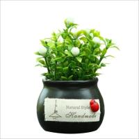 汽车摆件可爱摇头四不小和尚车载香薰香水座车内中控台装饰品摆件 吉祥果盆栽