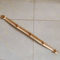 老竹扁担楠竹带绳子铁钩家用挑水建筑工地娱乐道具园林用品 0.8-1米单根扁担(无钩绳)