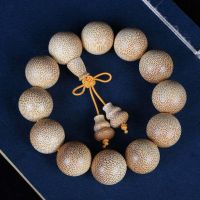 正宗老料龙血金丝竹手串男女士2.0佛珠满鱼子纹玉竹念珠文玩手链 老料龙血金丝竹2.0*12颗