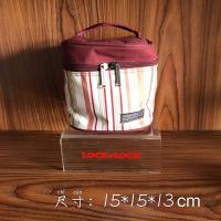 乐扣乐扣保温袋手提饭盒包野餐便携铝箔加厚便当包大号防水冷藏袋 方形包_