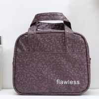 加大加厚便当包保鲜冰包牛津布手提单肩野餐包户外保温包 紫色小号 25*18*22cm