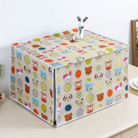 格兰仕美的通用微波炉罩防尘罩防晒防水防油厨房用4面盖巾烤箱罩[12月2日发完] 动物园 中号掀开款48*38*28cm